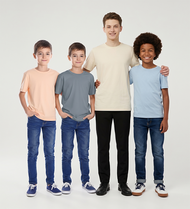 Unique Boys T-Shirt – Multi Colour