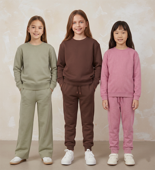 Unique Girls Crew Neck – Multi Colour