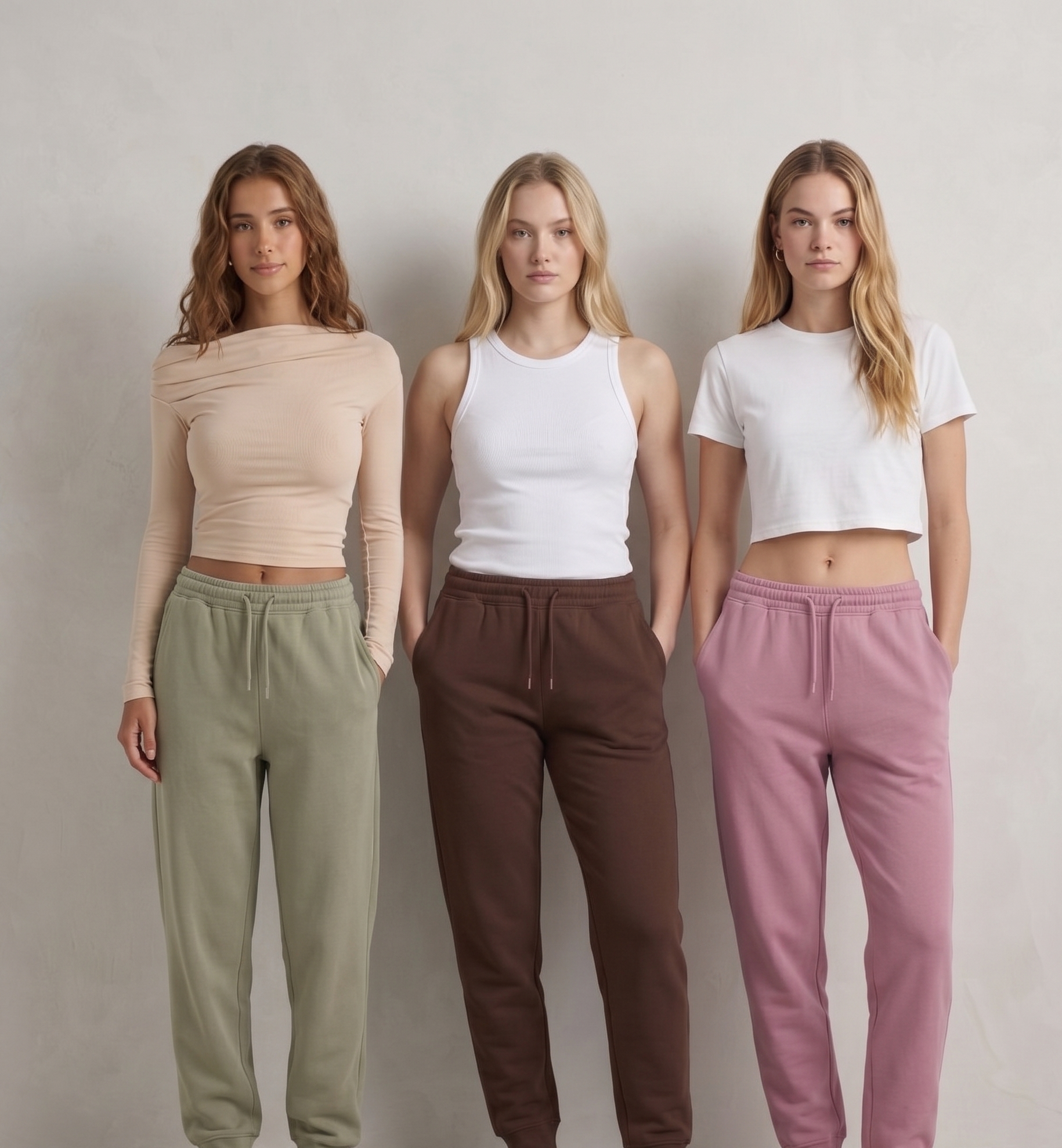 UNIQUE WOMEN'S CUFFED JOGGER Multi Colour