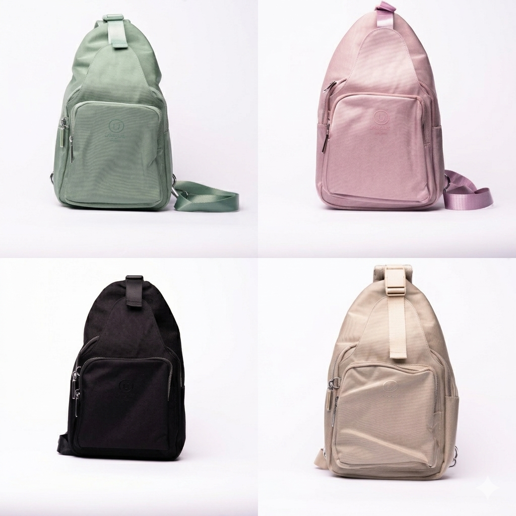 Unique London Unisex Waterproof One-Shoulder Crossbody Bag