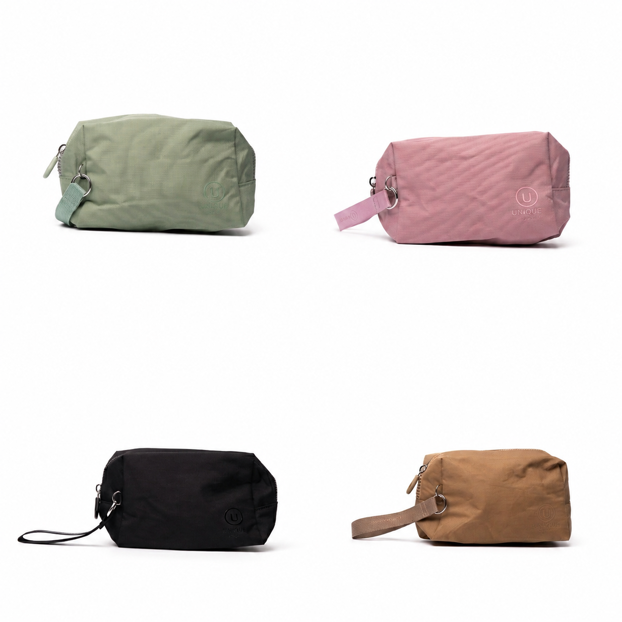 Unique London Zipped Organiser Pouch Cosmetics Bag