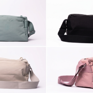 Unique London Crossbody Shoulder Bag, Unisex Messenger Style Utility Waterproof